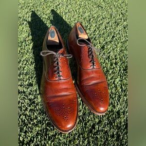 Allen Edmonds Weybridge Oxfordshire brown leather shoes EUC/Pre♥️ (RSB) Size 11B
